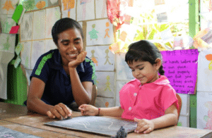 Volunteer In A Kindergarten Program In Fiji 